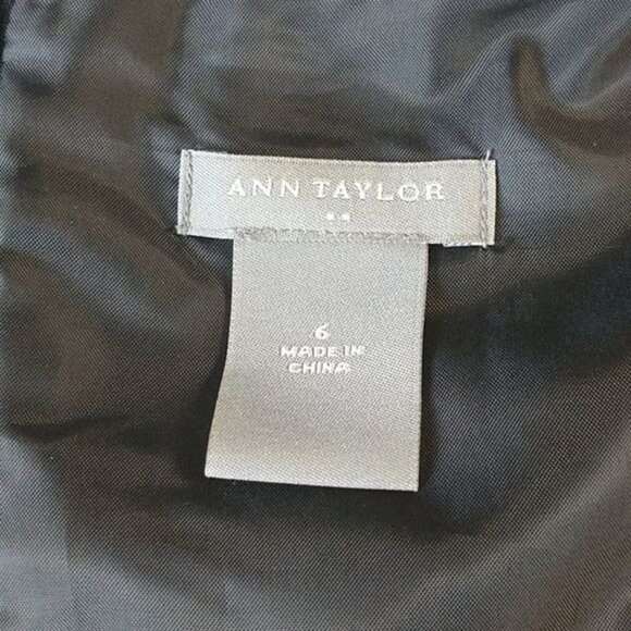 Ann Taylor Sleeveless Sheath Floral Print Career Dress Womens Size 6 - Picture 8 of 8